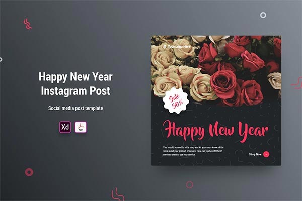 16+ New Year Instagram Templates | PSD | Vector | EPS | PNG | Ai | Free & Premium Downloads